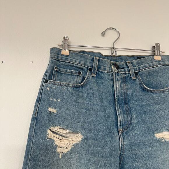 Rag & Bone Ankle Straight Distressed 100% Cotton Denim Jeans - Picture 6 of 11